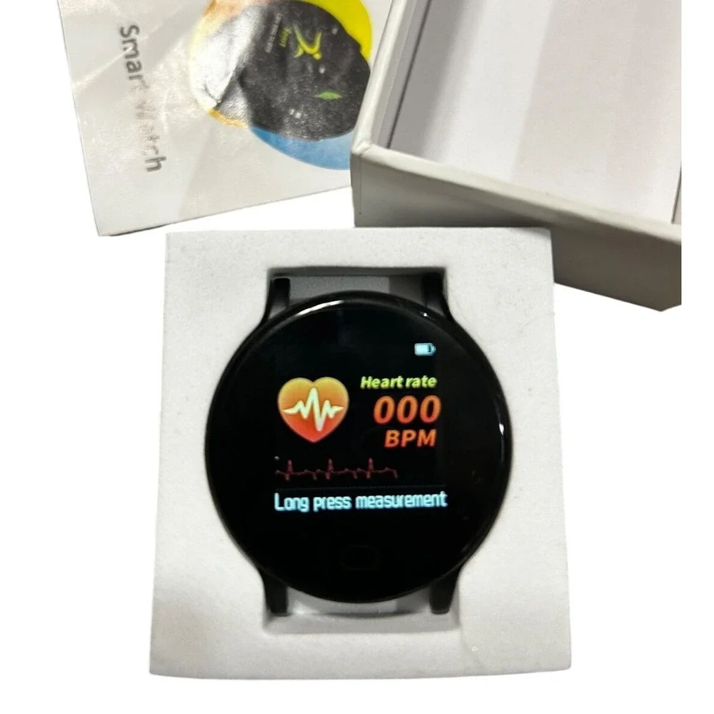 Interepro‎ GT3 Smart Watch Black OLED 1.3in IP67 Waterproof Fitness Tracker NEW